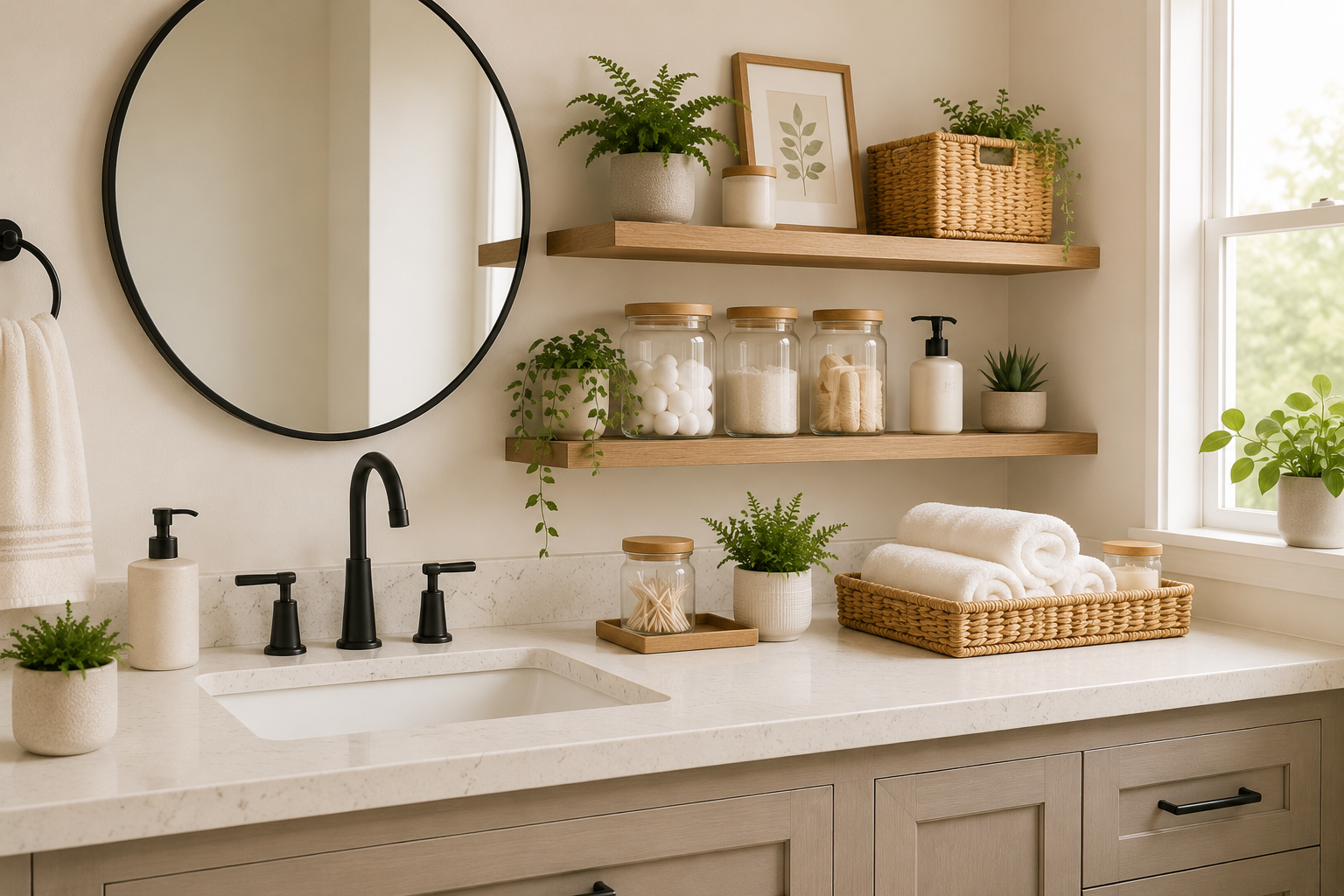 Bathroom Organization
