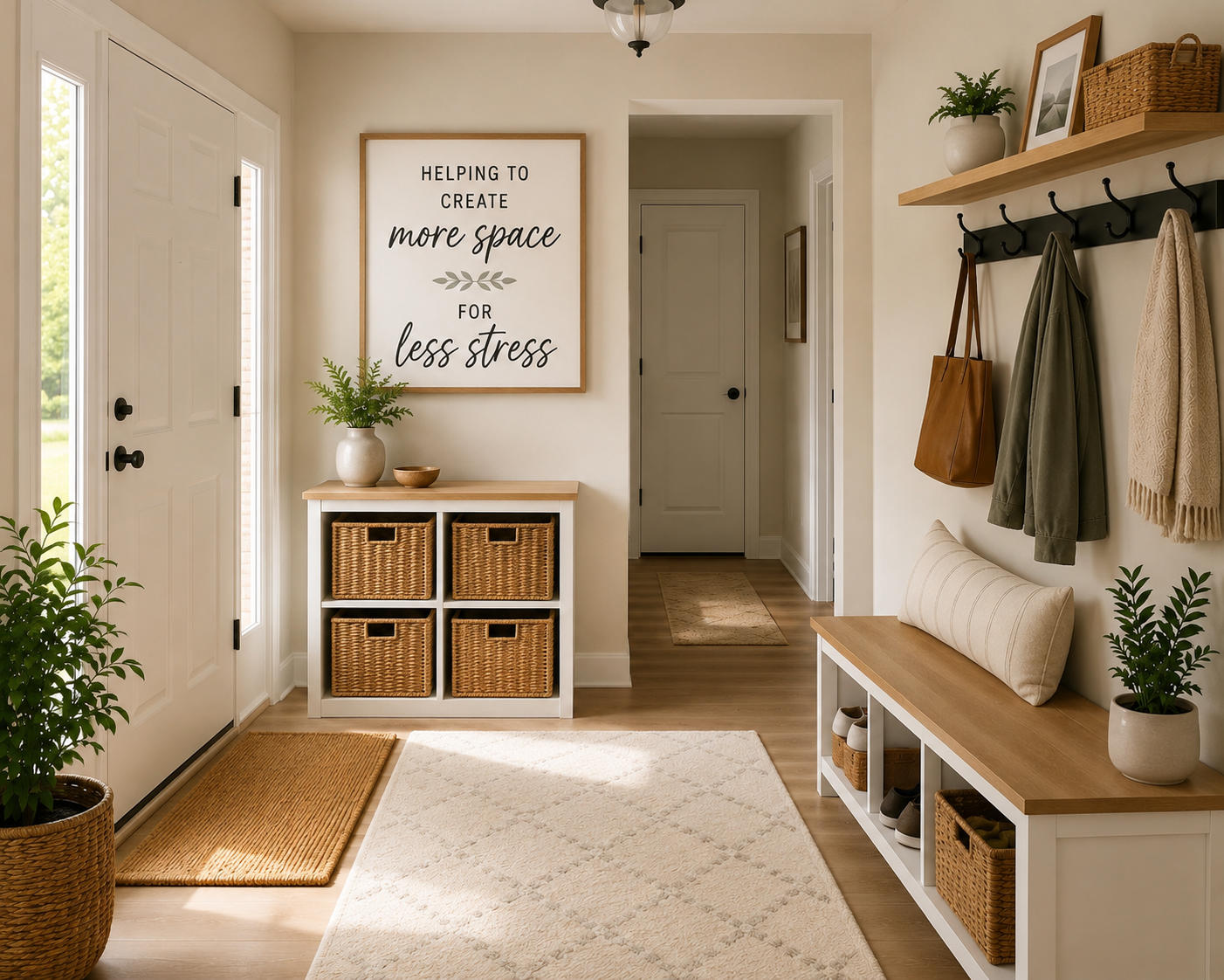 Entryway Organization