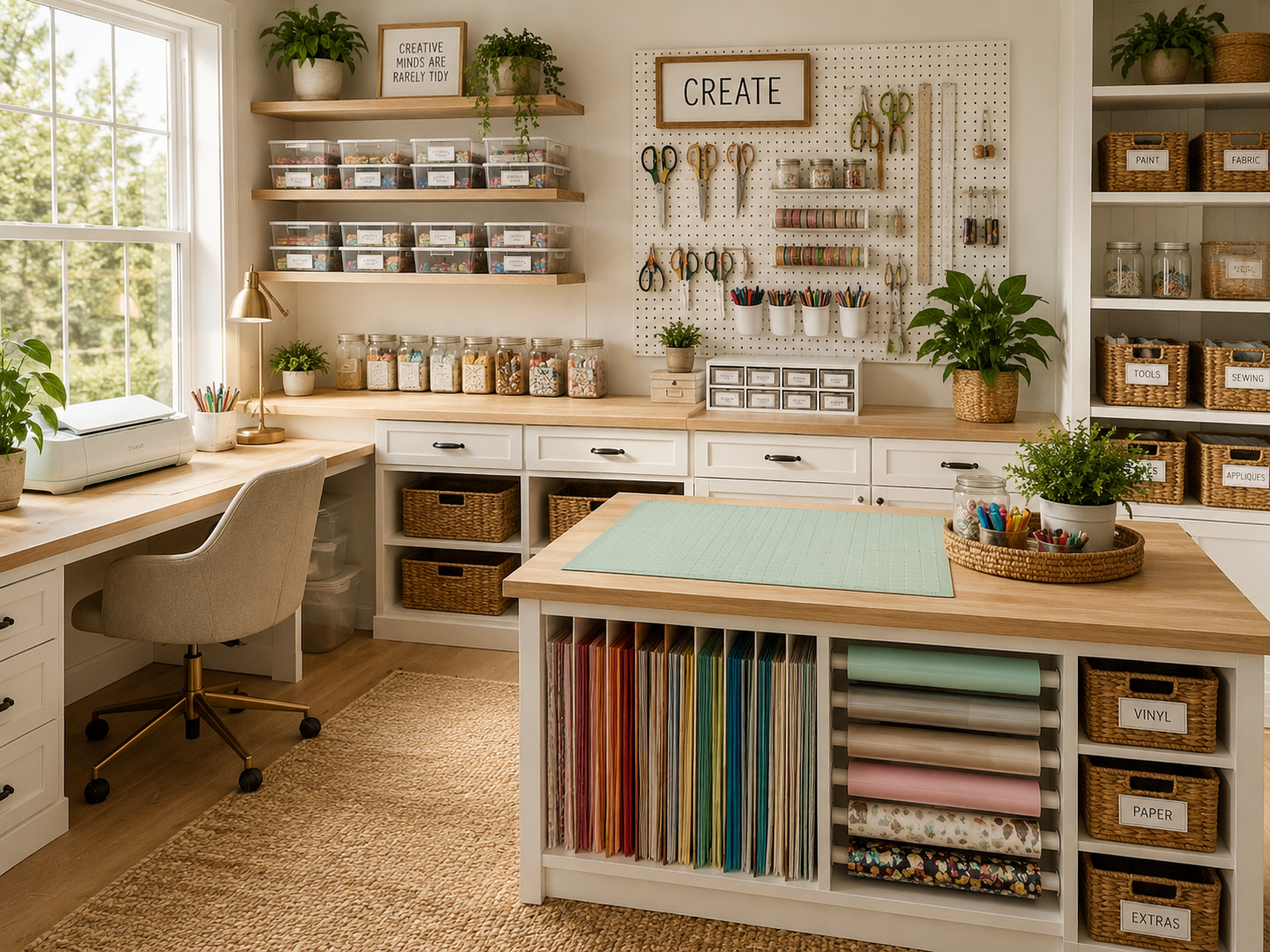 Craft Room Organization
