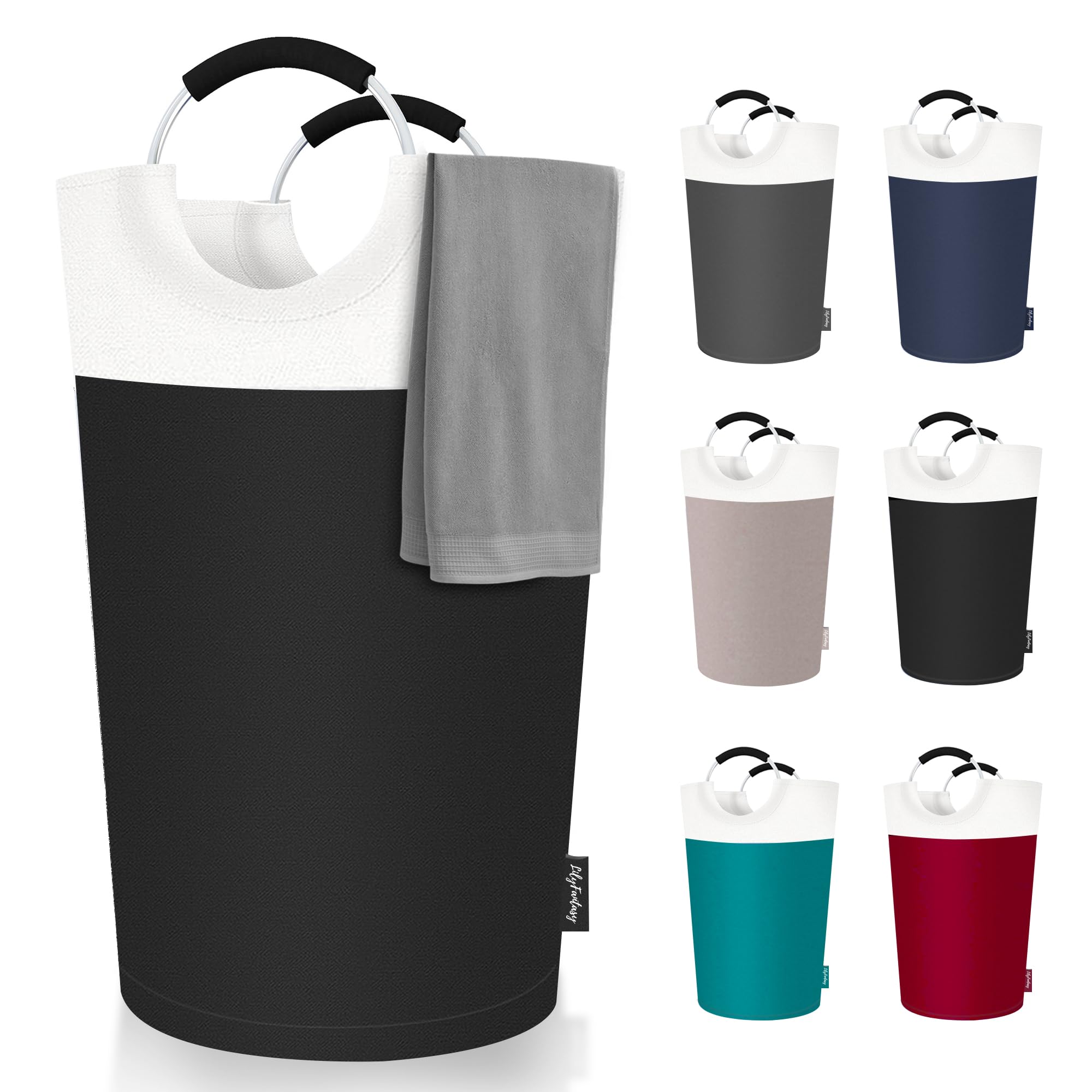 Collapsible Laundry Hamper | Large Capacity Basket
