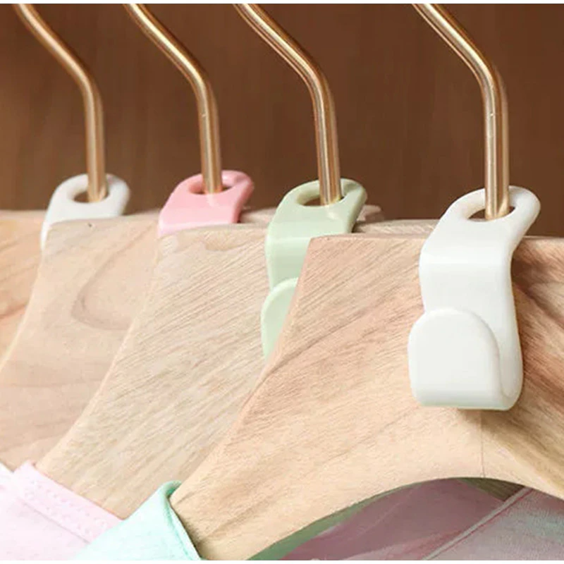 Closet Space Saving Connector Hooks | 40 Pack