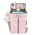 Hanging Diaper Caddy Organizer | Nursery Storage for Crib & Changing Table