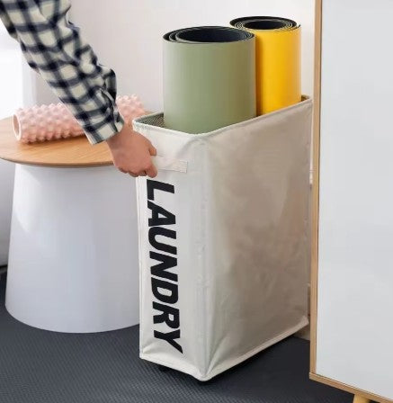 Slim Rolling Laundry Hamper | Space Made Simple