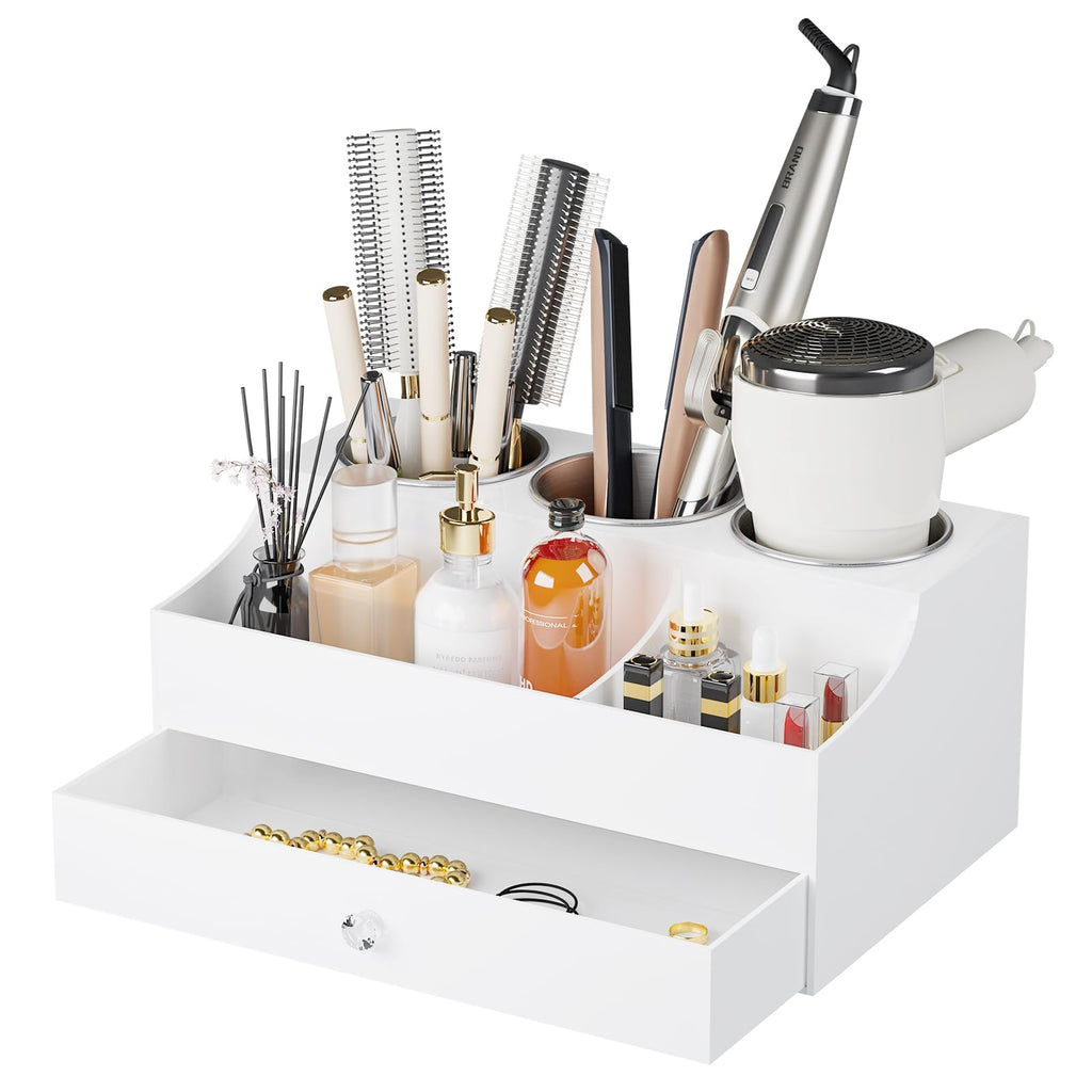Space Made Simple Bathroom Beauty Organizer in White