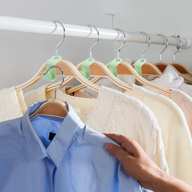 Closet Space Saving Connector Hooks | 40 Pack
