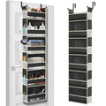 6-Shelf Over-the-Door Storage Organizer with Side Pockets