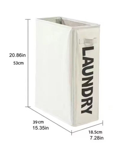 Slim Rolling Laundry Hamper | Space Made Simple