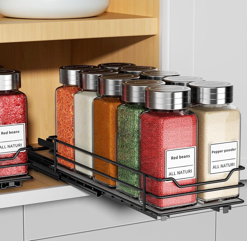 Pull-Out Spice & Cabinet Organizer
