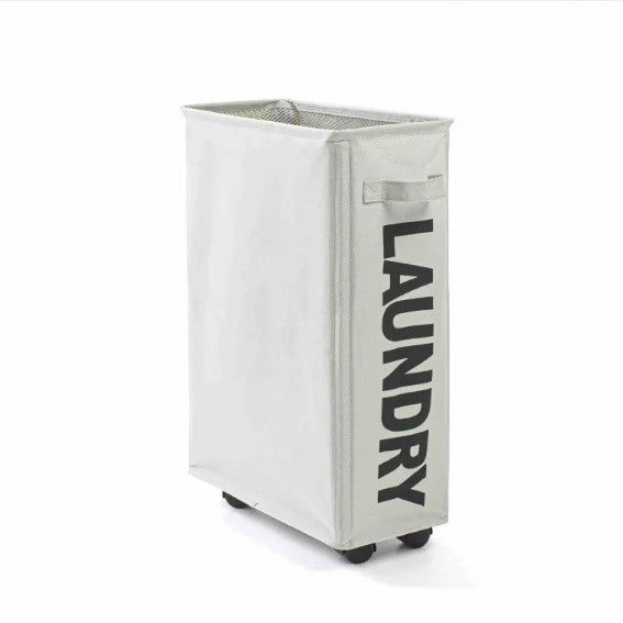 Slim Rolling Laundry Hamper | Space Made Simple