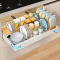 Expandable Pull-Out Cabinet Organizer with Adjustable Dividers