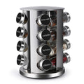 Modern Rotating Spice Rack Organizer