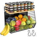 Magnetic Fridge Organizer & Produce Basket