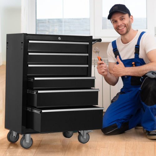 Heavy Duty 6 Drawer Rolling Tool Chest