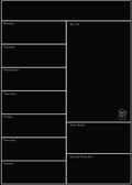 Magnetic Refrigerator Weekly Planner
