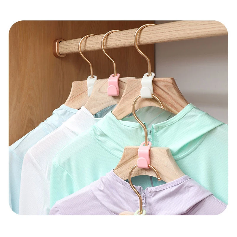 Closet Space Saving Connector Hooks | 40 Pack