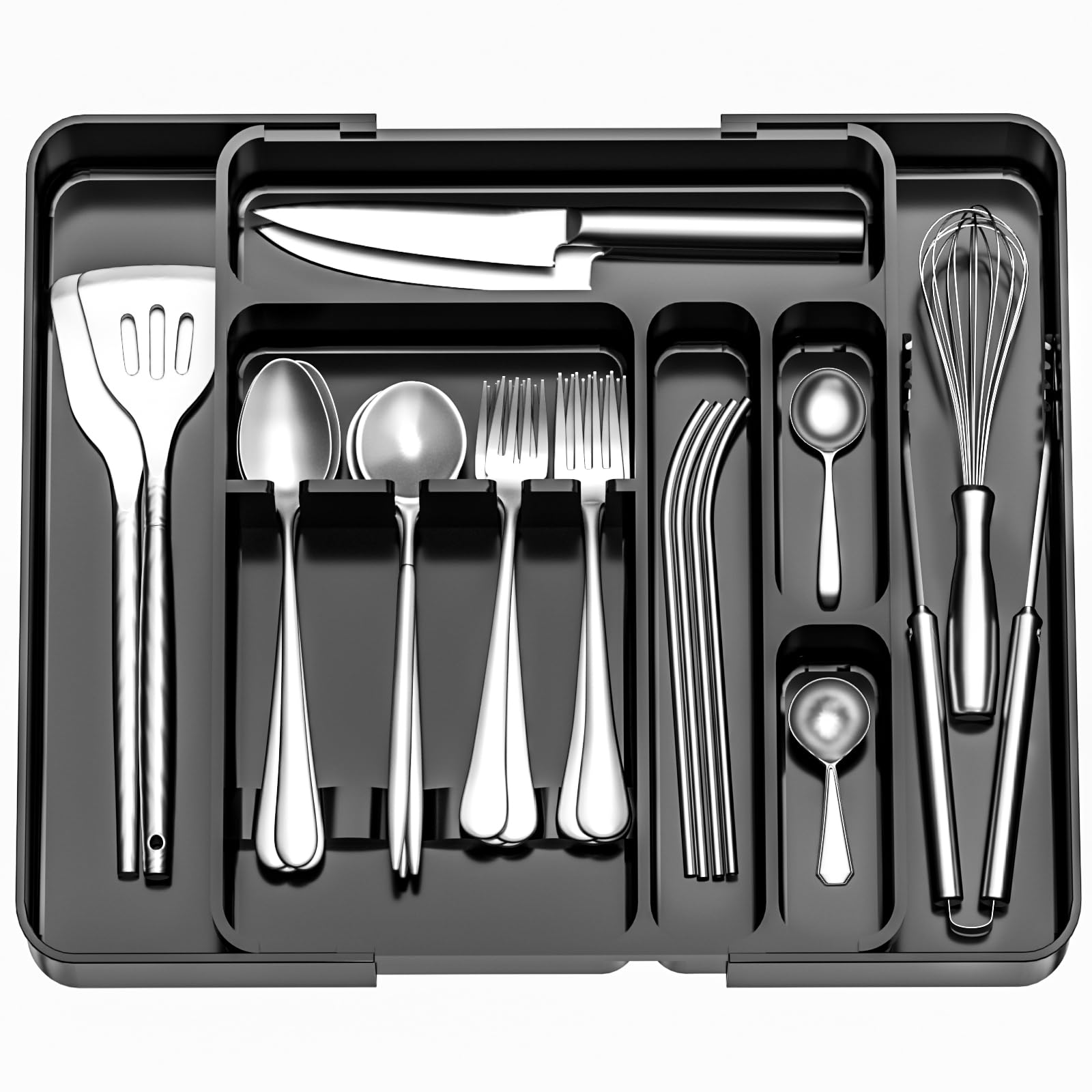 Expandable Cutlery & Utensil Drawer Organizer