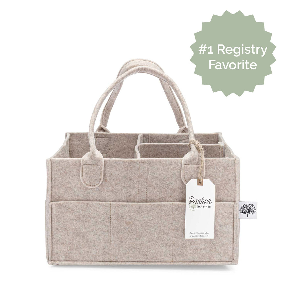 Felt Diaper Caddy