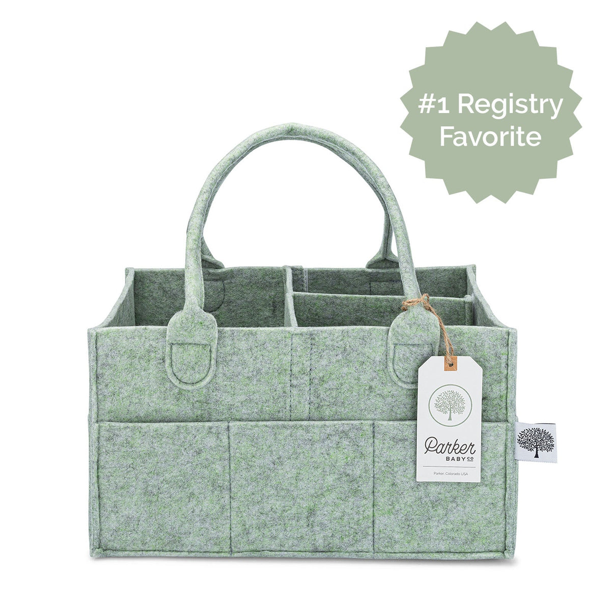 Felt Diaper Caddy