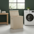 Divided Laundry Hamper with Removable Lid